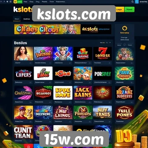 Avaliação da interface do usuário no kslots.com